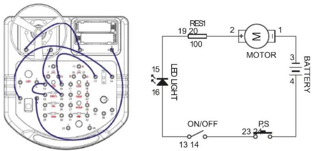 VELLEMAN KNS110 - EXPERIMENT 7 - LED-"UND-Gatter"-Schaltung - 1