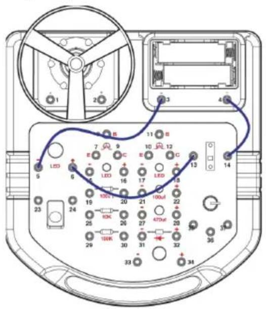 VELLEMAN KNS110 - EXPERIMENTAÇÃO 2 - Circuito simples de LED - 1