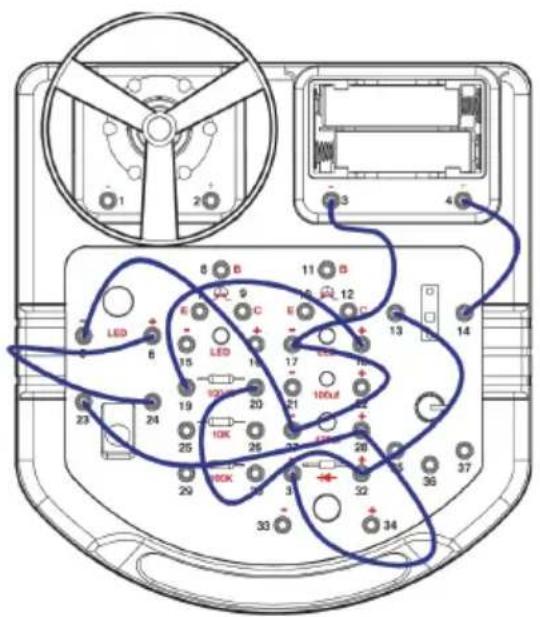 VELLEMAN KNS110 - EXPERIMENT 6 - Dioden- und Kondensatorentladung - 1