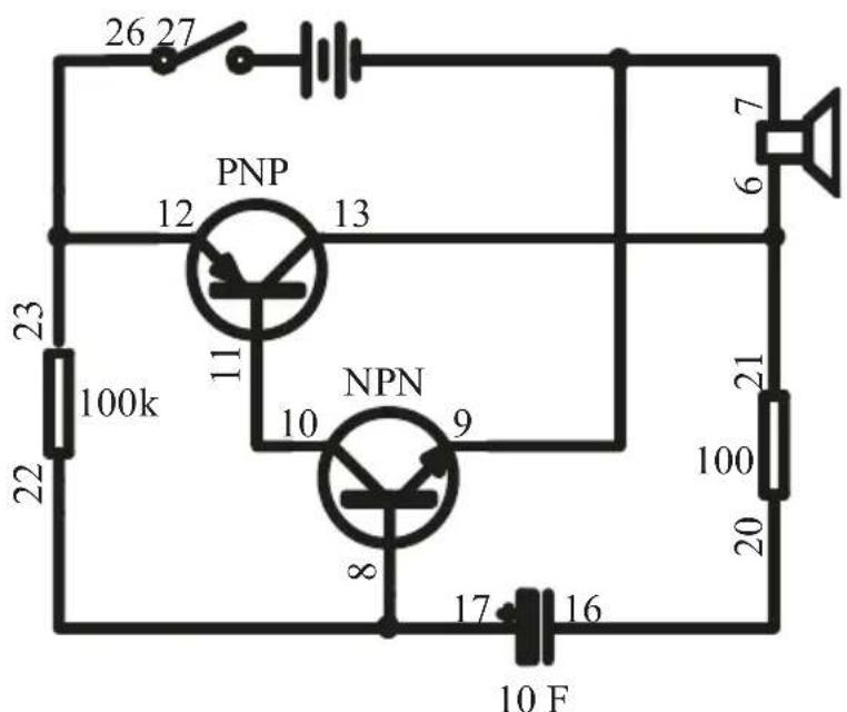 VELLEMAN KNS100 - EXPERIMENTAÇÃO 5 - Som de ferradura - 1