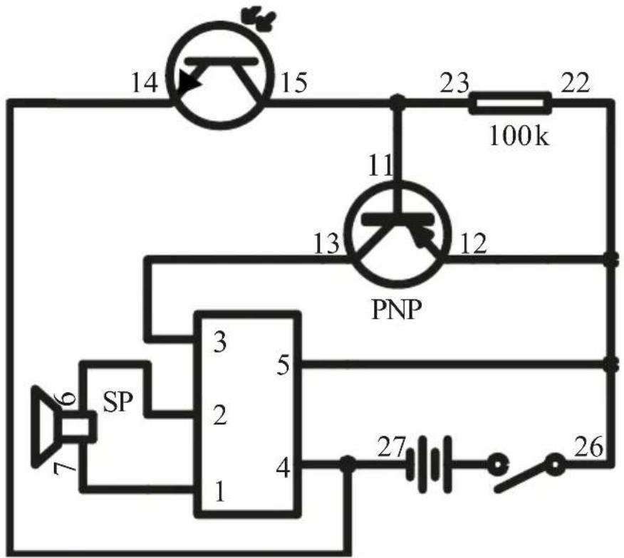 VELLEMAN KNS100 - EXPERIMENT 1 - Light control musical sound - 1