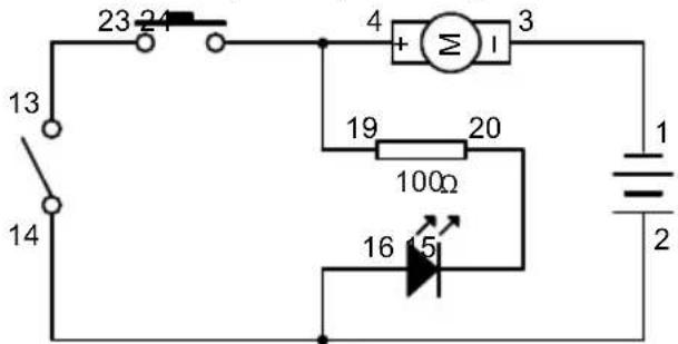 VELLEMAN KNS120 - EXPERIMENTAÇÃO 14 - Circuito "NAND Gate" para LED (com bola flutuante para maior emoção) - 1