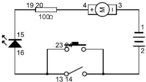 VELLEMAN KNS120 - EXPERIMENT 12 - "OR Gate"-schakeling voor LED - 1