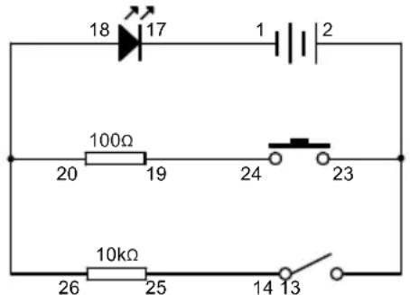 VELLEMAN KNS120 - EXPERIMENTO 7 - Demostración de resistencia y corriente - 1