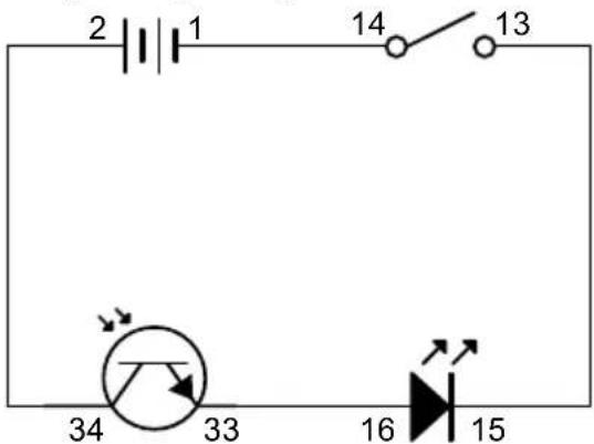 VELLEMAN KNS120 - EXPERIMENT 16 - Eine einfache Demonstration des Lichtsensors - 1