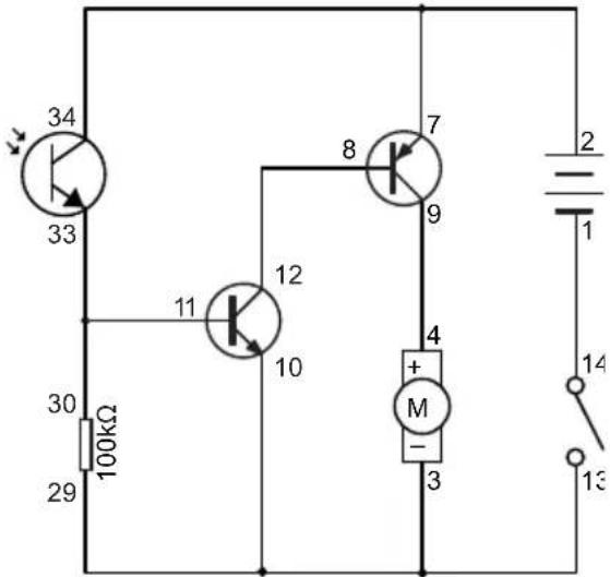 VELLEMAN KNS120 - EXPERIMENT 21 - Light control blower (Light type) - 1