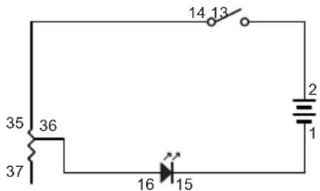 VELLEMAN KNS120 - EXPERIMENTO 8 - Demostración de la resistencia variable - 1