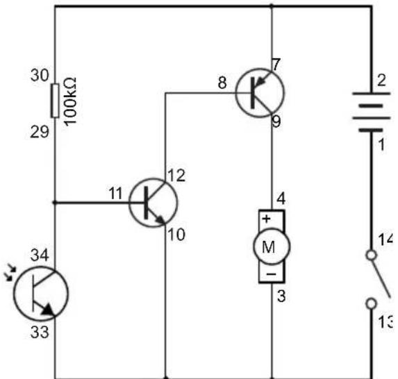 VELLEMAN KNS120 - ESPERIMENTO 22 - Soffiante di controllo della luce (tipo scuro) - 1