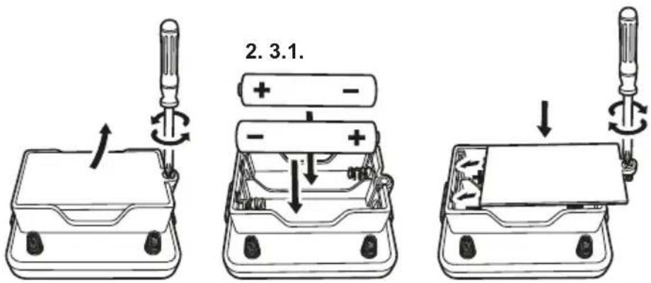 VELLEMAN KNS120 - Battery Information - 1
