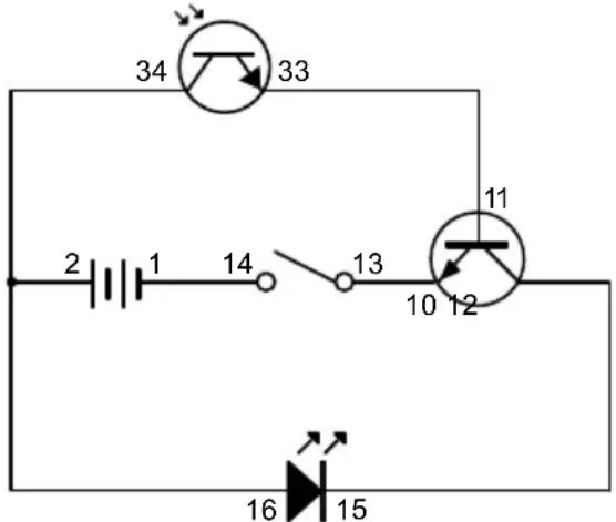 VELLEMAN KNS120 - EXPERIMENT 18 - Een eenvoudige demonstratie van een functie van de NPN-transistor - 1