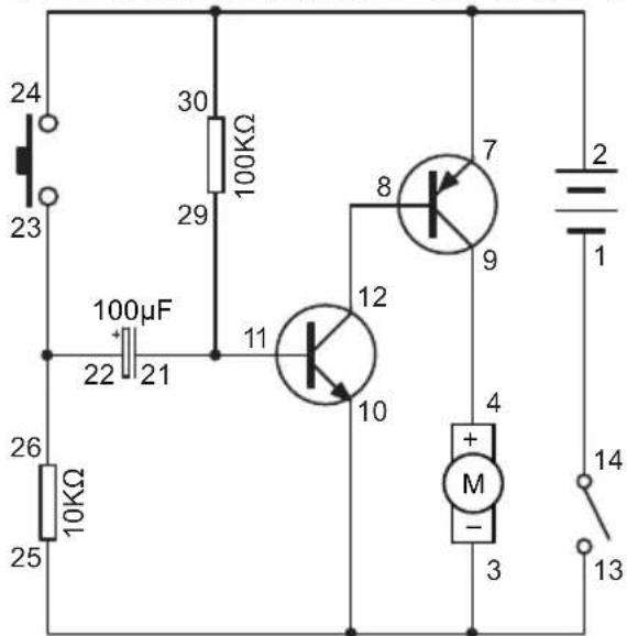 VELLEMAN KNS120 - EXPERIMENTAÇÃO 26 - Controlo manual do ventilador de paragem e retoma - 1