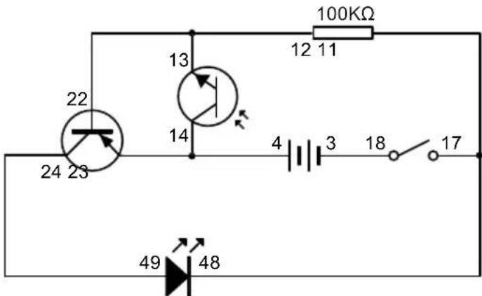 VELLEMAN KNS130 - Un esempio pratico: LED attivati dal buio - 1