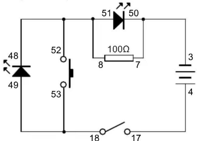 VELLEMAN KNS130 - Basic circuit operation of LED - 1