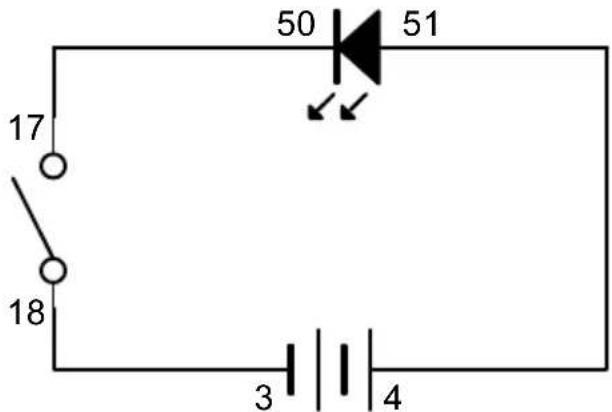 VELLEMAN KNS130 - Simple LED circuit - 1