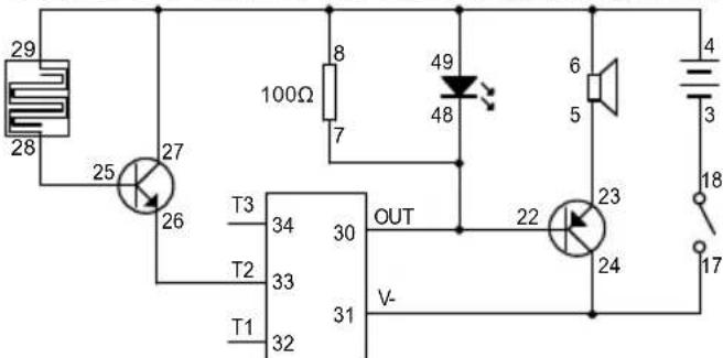 VELLEMAN KNS130 - Migajace diody LED - 6