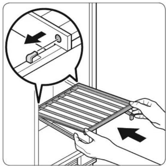Dacor RAW24AMLHMS - Assembling the wine rack - 2