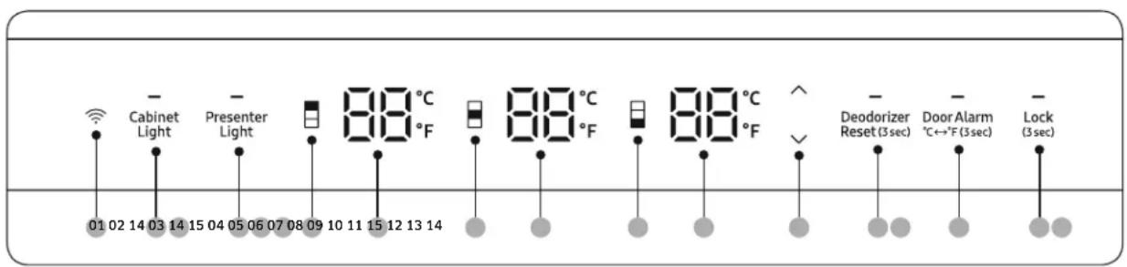 Dacor RAW24AMLHMS - Control Panel - 1