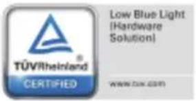 MSI MPG 271QRX QD-OLED - Certification Réduction de la lumière bleue de TÜV Rheinland - 1