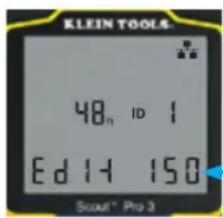 Klein Tools Scout 3 Pro - DÉTERMINATION D'UNE CONSTANTE DE LONGUEUR INCONNUE - 1