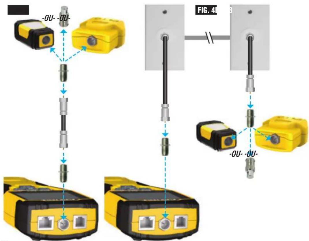 Klein Tools Scout 3 Pro - VÉRIFICATION DE CONTINUITÉ SUR LES CÂBLES RJ45/RJ11/RJ12 RACCORDÉS OU INSTALLÉS (FIG. 1, FIG. 2) : - 2