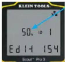 Klein Tools Scout 3 Pro - DÉTERMINATION D'UNE CONSTANTE DE LONGUEUR INCONNUE - 2
