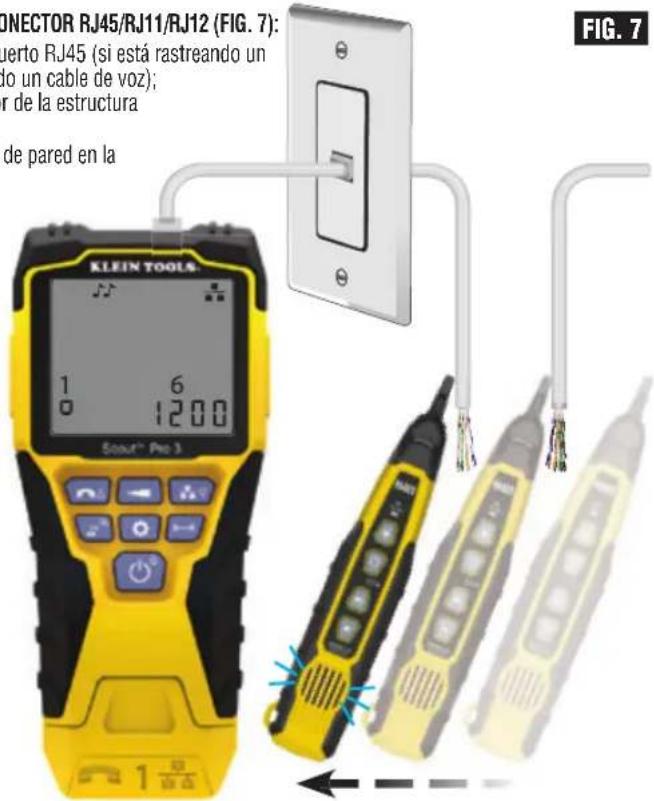 Klein Tools Scout 3 Pro - IDENTIFICACIÓN DEL CABLE COAXIAL INSTALADO (FIG. 6): - 3