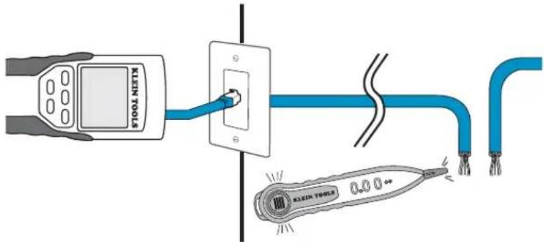 Klein Tools VDV Scout Pro VDV501-814 - IDENTIFICACIÓN DE CABLES: RASTREO DE TONOS RJ45/RJ12 - 1