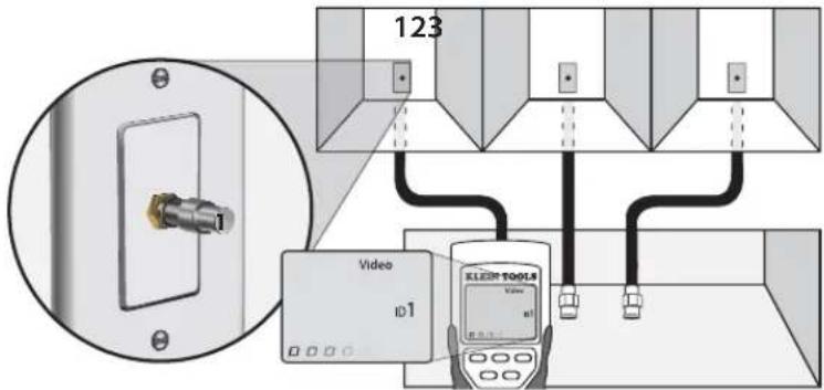 Klein Tools VDV Scout Pro VDV501-814 - IDENTIFICACIÓN DE CABLES: CABLE - 1