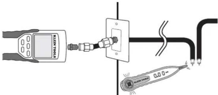 Klein Tools VDV Scout Pro VDV501-814 - IDENTIFICACIÓN DE CABLES: RASTREO DE CABLE COAXIAL - 1