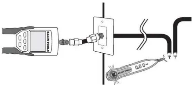 Klein Tools VDV Scout Pro VDV501-814 - CABLE IDENTIFICATION - INSTALLED RJ45 CABLE - 4