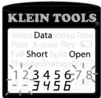 Klein Tools VDV Scout Pro VDV501-814 - EJEMPLOS DE CABLEADO Y VISUALIZACIÓN - 6