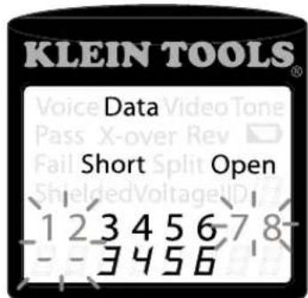 Klein Tools VDV Scout Pro VDV501-814 - WIRING AND DISPLAY EXAMPLES - 4
