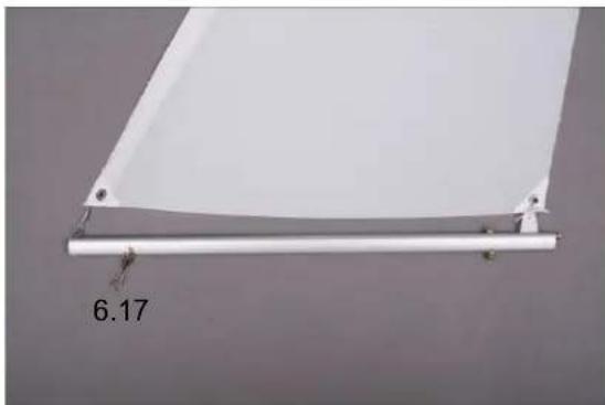 Krick Comtesse - Baustufe 8, das Vorsegel, Aufstellen des Riggs, Teile 8.1-8.14 - 12