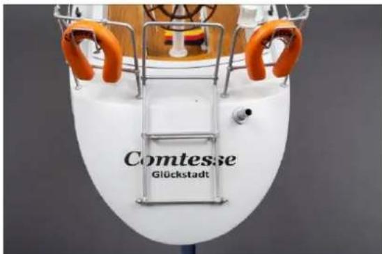 Krick Comtesse - Baustufe 10, Reling und Badeleiter, Teile 10.1-10.11 - 4