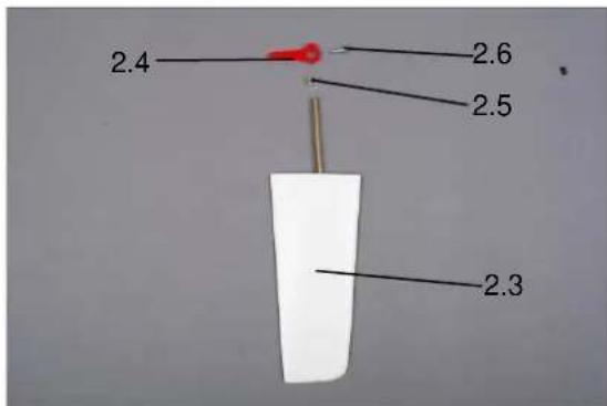 Krick Comtesse - Stage 2, the rudder system, parts 2.1 to 2.8 - 3