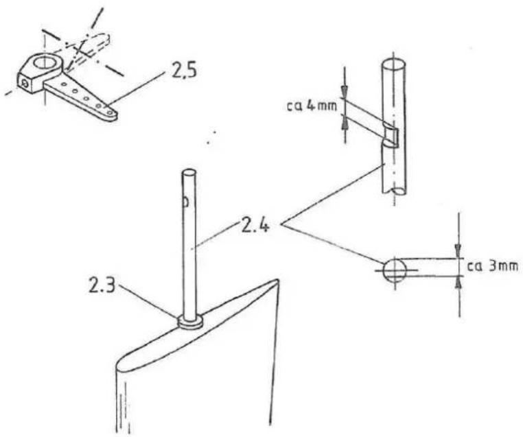 Krick Comtesse - Stückliste Antriebssatz - 3