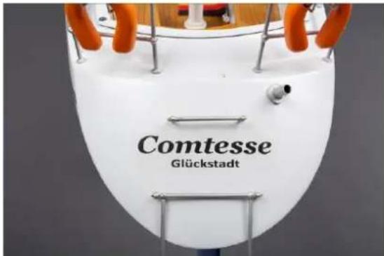 Krick Comtesse - Baustufe 10, Reling und Badeleiter, Teile 10.1-10.11 - 3