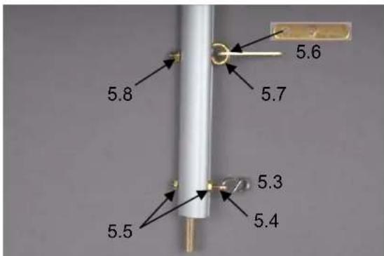 Krick Comtesse - Baustufe 5, der Mast, Teile 5.1 bis 5.21 - 5