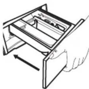 IKEA TVÄTTAD 604.940.65 - Introducción del detergente y los aditivos - 6