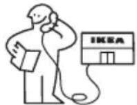 IKEA TVÄTTAD 604.940.65 - Come contattarci se avete bisogno del nostro intervento - 1