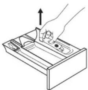IKEA TVÄTTAD 604.940.65 - Reinigen der Waschmittelschublade und Schubladenaufnahme - 2