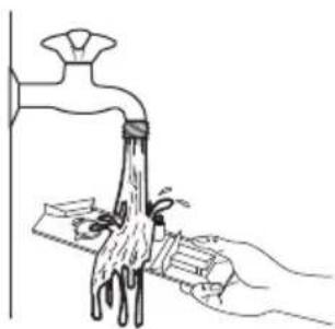 IKEA TVÄTTAD 604.940.65 - Cleaning the detergent dispenser drawer and the drawer recess - 4