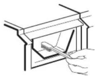 IKEA TVÄTTAD 604.940.65 - Cleaning the detergent dispenser drawer and the drawer recess - 5