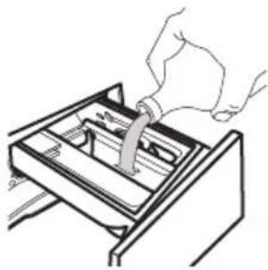 IKEA TVÄTTAD 604.940.65 - Introducción del detergente y los aditivos - 5