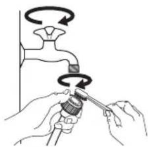 IKEA TVÄTTAD 604.940.65 - Nettoyage des filtres du tuyau d'arrivée d'eau et de la vanne - 1