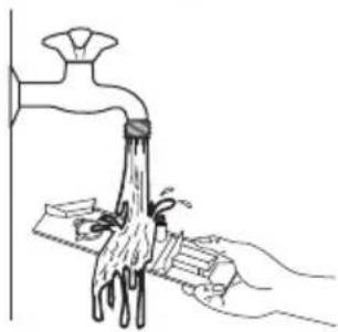 IKEA TVÄTTAD 604.940.65 - Pulizia della vaschetta del detersivo e della rientranza della vaschetta - 4