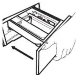 IKEA TVÄTTAD 604.940.65 - Encher o detergente e aditivos - 9