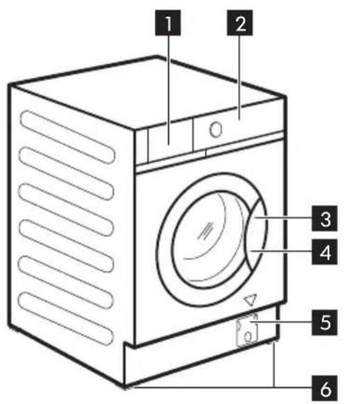 IKEA TVÄTTAD 604.940.65 - Apparaatoverzicht - 1