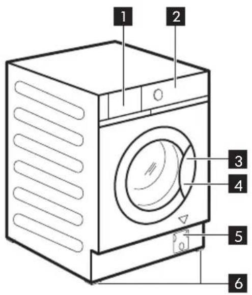 IKEA TVÄTTAD 404.889.80 - Appliance overview - 1