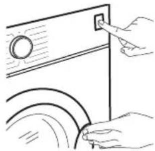 IKEA TVÄTTAD 404.889.80 - Bei größeren Störungen ertönt ein akustisches Signal, das Display zeigt einen Fehlercode an und die Start/Pause ▶Taste blinkt möglicherweise kontinuierlich: - 1